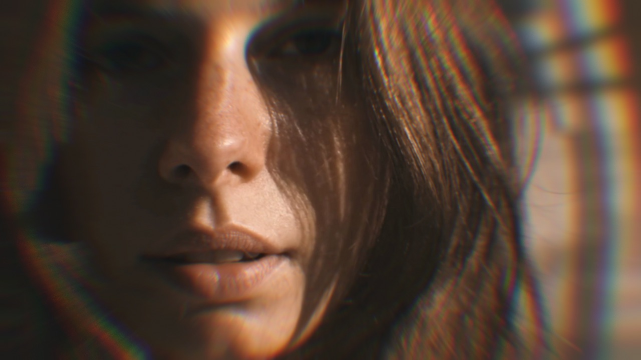 The Barrel Blur effect applied to the reference frame