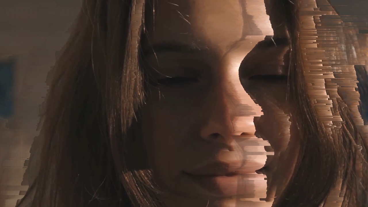 The Pixel Sort effect applied to the reference frame