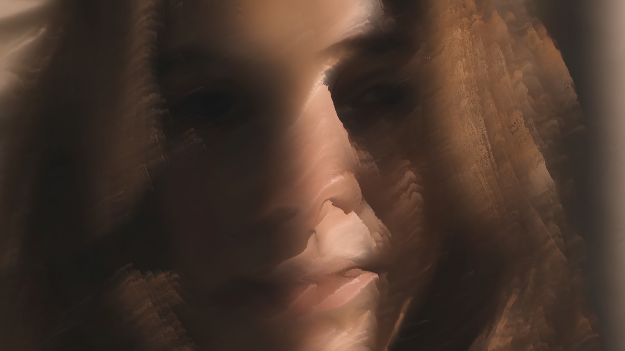 The Watercolor effect applied to the reference frame